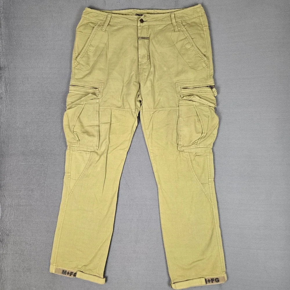 Marithe Francois Girbaud Pants Mens 38x32 Aviatrix Cargo Paratrooper Y2k 90s